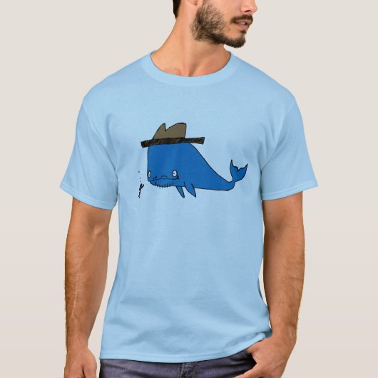 T-shirt Baleine bleue (Devant)