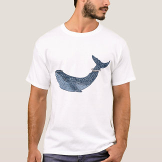 T-shirt Baleine bleue