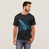 T-shirt Baleine bleue (Devant entier)