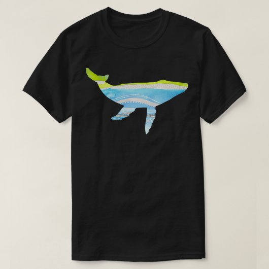 T-shirt Baleine bleue 41 (Design devant)