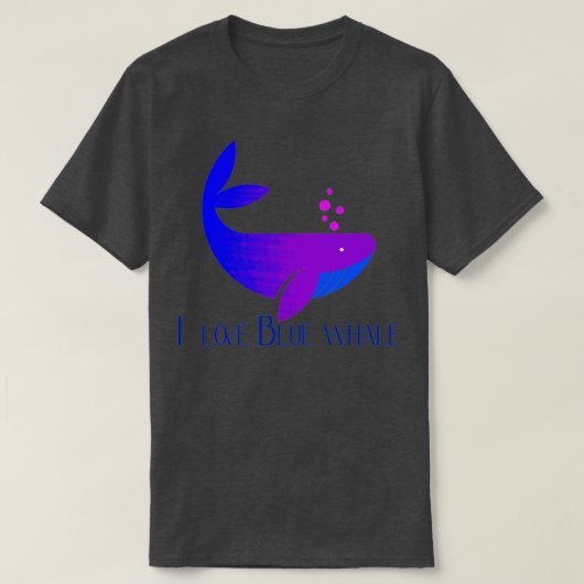 T-shirt Baleine bleue 58 2 (Design devant)