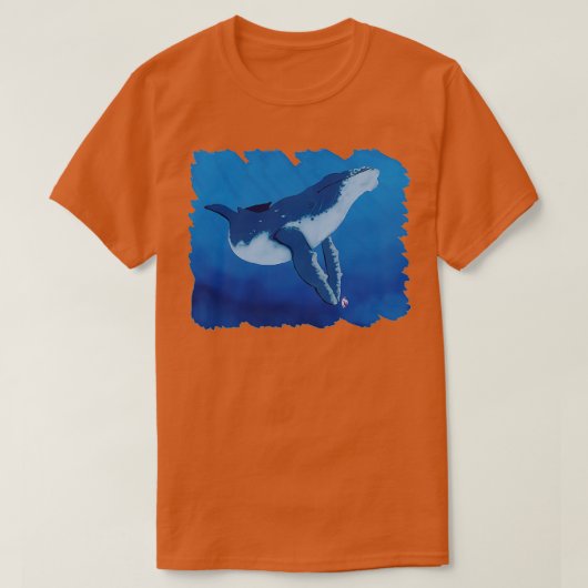 T-shirt Baleine bleue 60 (Design devant)