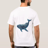 T-Shirt Baleine Bleue de Rêve (Dos)