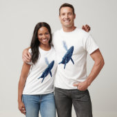 T-Shirt Baleine Bleue de Rêve (Unisexe)