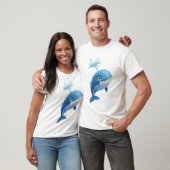 T-Shirt Baleine Bleue de Rêve (Unisexe)
