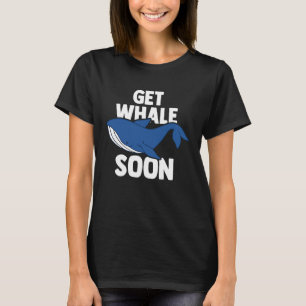 T-shirt Baleine bleue mammifère marin & observation des ba