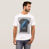T-Shirt Baleine Bleue Rêveuse (Devant entier)