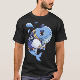 T-shirt Baleine bleue Sperm Baleine Poisson mer Cadeau