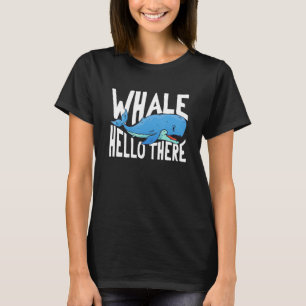 T-shirt Baleine Bonjour Là Marine Biologie Océan Monster d