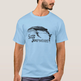 T-shirt Baleine Call : Sauvez-Vous !