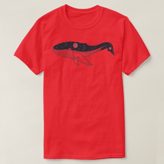 T-shirt Baleine céleste 2 (Design devant)