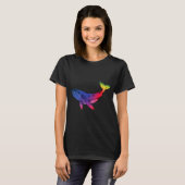 T-shirt Baleine Colorée (Devant entier)