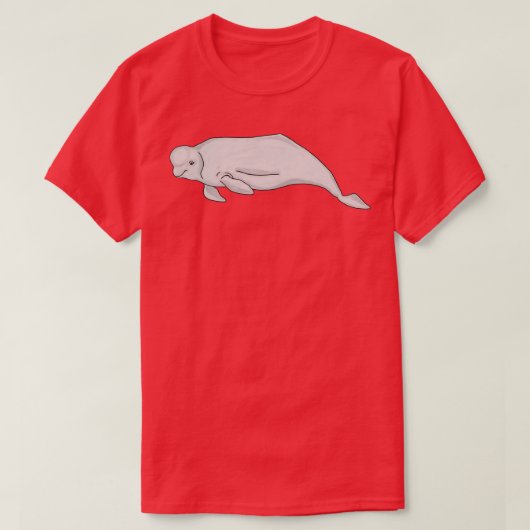 T-shirt Baleine de Beluga 8 (Design devant)