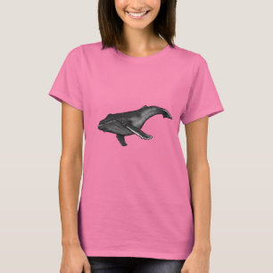 T-shirt baleine de bosse
