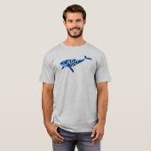 T-shirt Baleine de Cabo Mexique (Devant entier)