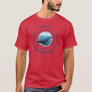 T-shirt Baleine de l'île de Nantucket
