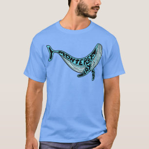 T-shirt Baleine de Monterey Bay CA