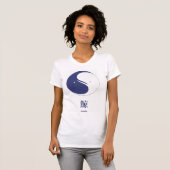 T-shirt Baleine de Yin Yang (Devant entier)
