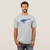 T-shirt Baleine d'Hawaï (Devant entier)