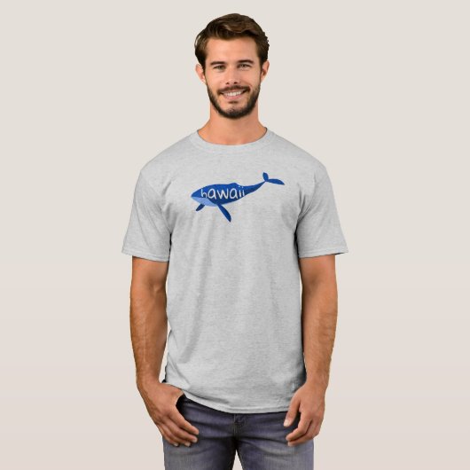 T-shirt Baleine d'Hawaï (Devant entier)
