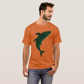 T-shirt Baleine d'un code (Devant entier)