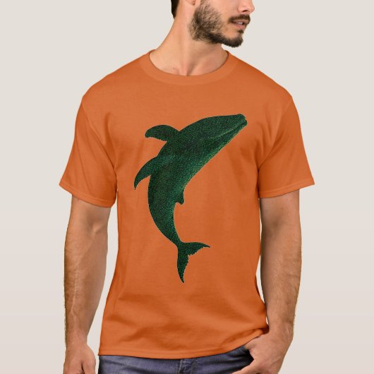 T-shirt Baleine d'un code (Devant)