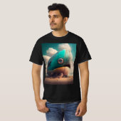 T-shirt Baleine étrange (Devant entier)