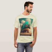 T-shirt Baleine étrange (Devant entier)