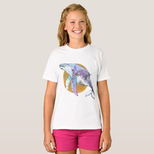 T-shirt Baleine Fly (Devant entier)