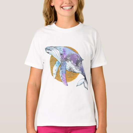 T-shirt Baleine Fly (Devant)