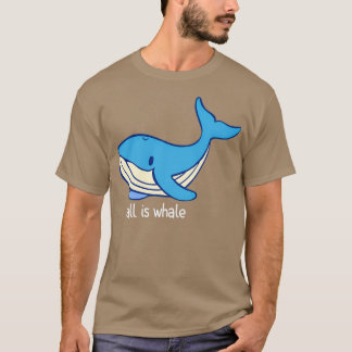 T-shirt baleine Funny Pun Baleine été 4
