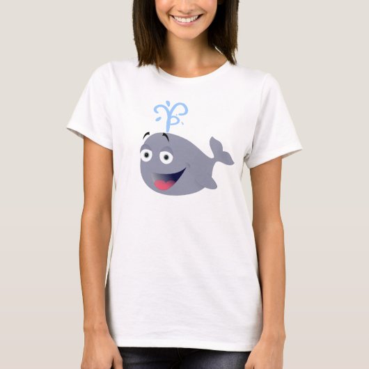 T-shirt Baleine heureuse (Devant)