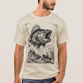T-shirt Baleine L'Ascension du Léviathan (Devant)