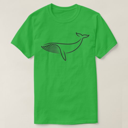 T-shirt Baleine motif 12 (Design devant)