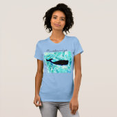 T-shirt Baleine noire Thunder_Cove (Devant entier)