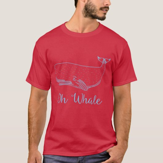 T-shirt Baleine Oh Baleine (Devant)