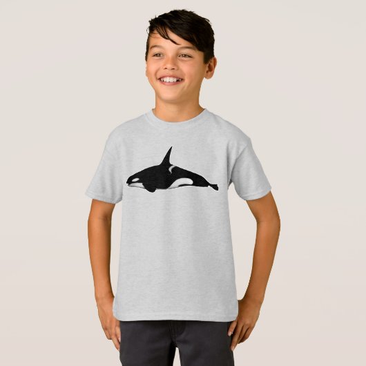 T-SHIRT BALEINE ORCA (Devant entier)