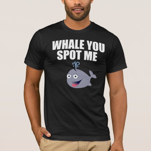 T-shirt Baleine que vous m'avez repérée (Devant)