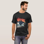T-shirt Baleine Rétro (Devant entier)