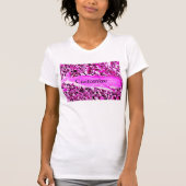 T-shirt Baleine rose (Devant)