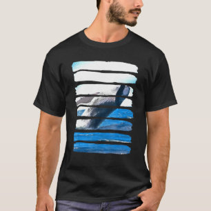 T-shirt Baleine sous l'océan Mer Nature Animaux Loisirs F