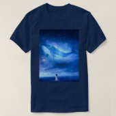 T-shirt Baleine spatiale 2 (Design devant)