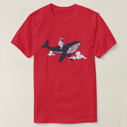 T-shirt Baleine spatiale 4 (Design devant)