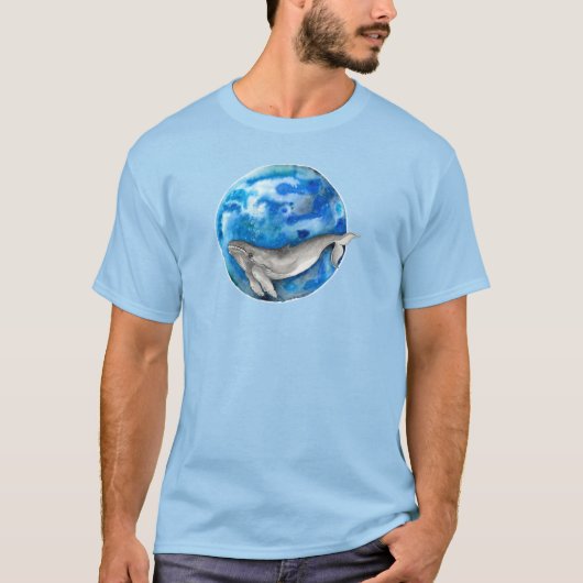T-Shirt Baleine Terre Bleue (Devant)