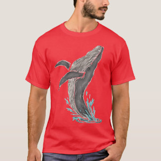 T-shirt Baleine triste 8