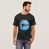T-shirt Baleine tueuse d'Orca (Devant entier)