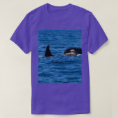 T-shirt Baleine tueuse nageant 1 (Design devant)