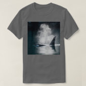 T-shirt Baleine tueuse nageant 4 (Design devant)