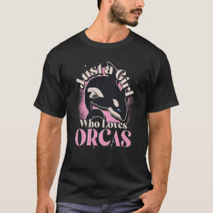 T-shirt Baleine tueuse Océan Animaux Filles Femmes Orca Sw
