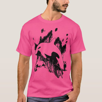 T-shirt Baleine tueuse Ocean Lover Idée cadeau Hommes Garç